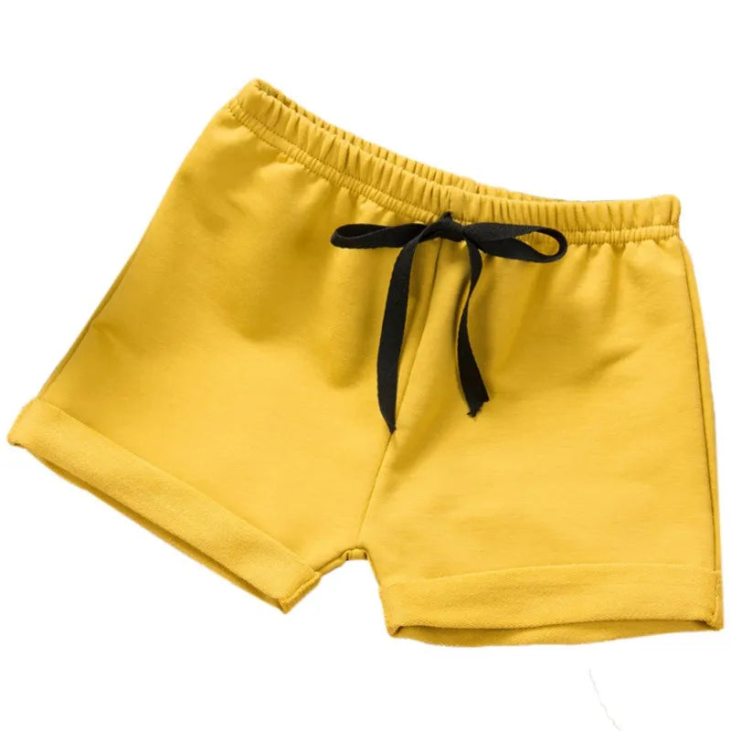 Baby & Toddler Summer Shorts – Soft Cotton, Breathable, Elastic Waist Beach & Sports Shorts for Boys & Girls