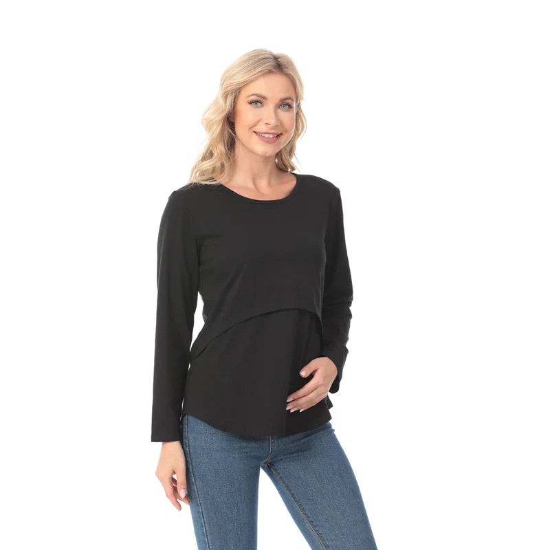 Maternity Nursing T-Shirt – Casual & Comfy