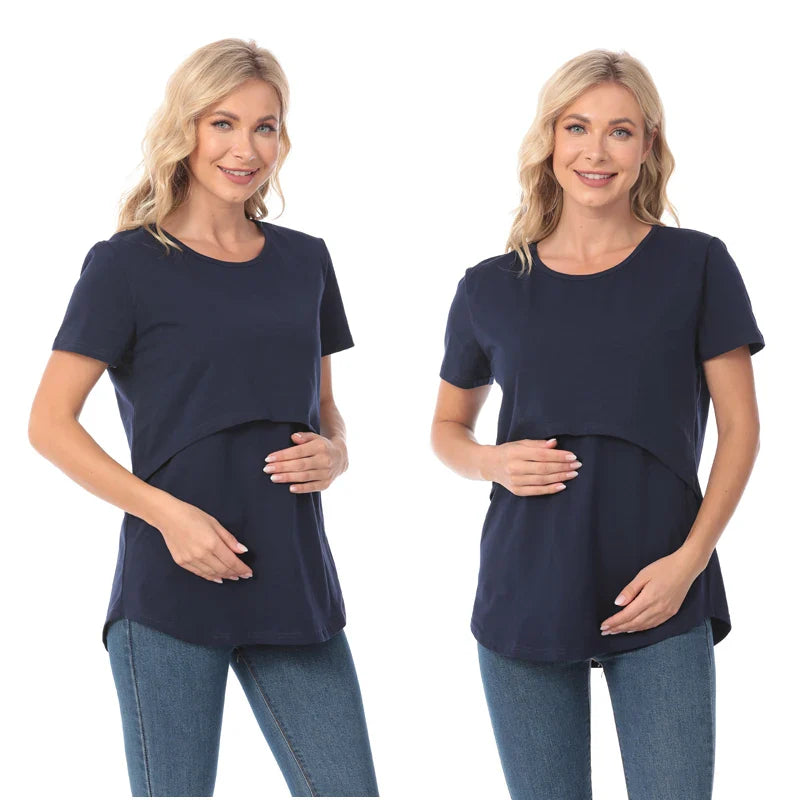Maternity Nursing T-Shirt – Casual & Comfy