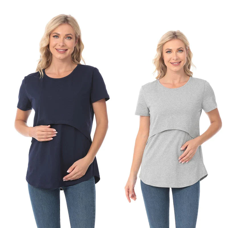 Maternity Nursing T-Shirt – Casual & Comfy