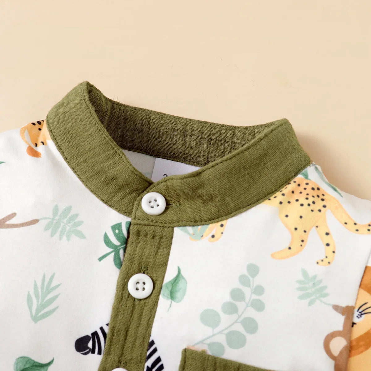 Cute Animal Print Gentleman's Suit for Infants & Toddlers (3-24M)