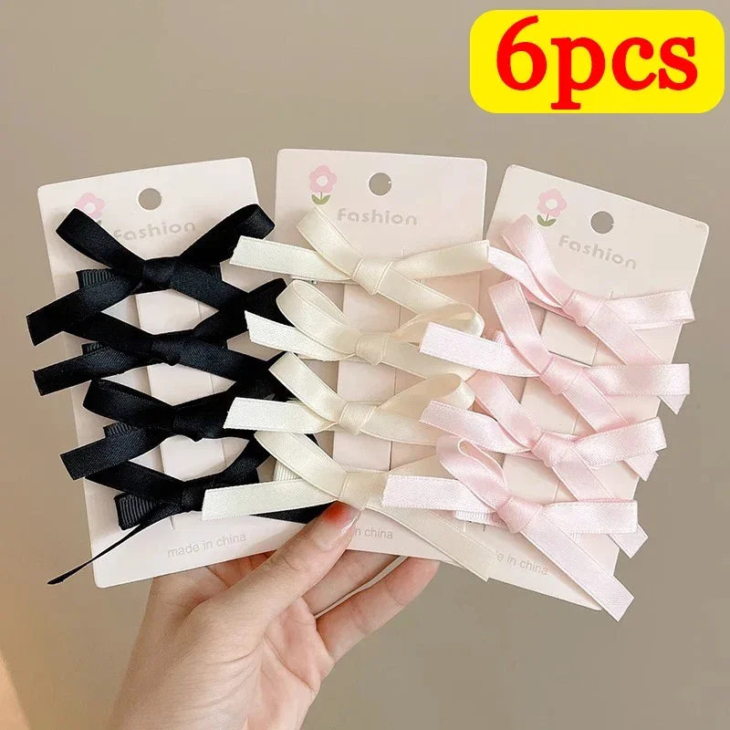 Sweet Bowknot Hair Clips – Stylish & Lovely