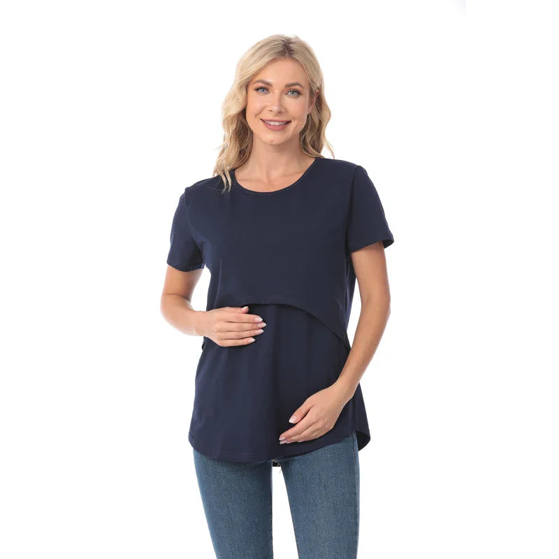 Maternity Nursing T-Shirt – Casual & Comfy