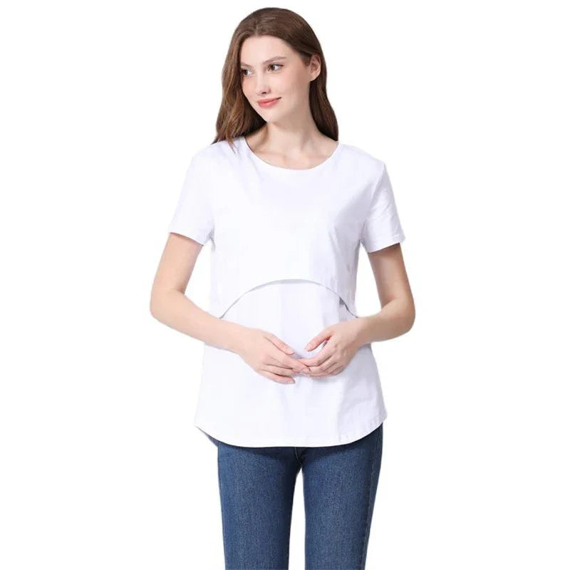 Maternity Nursing T-Shirt – Casual & Comfy