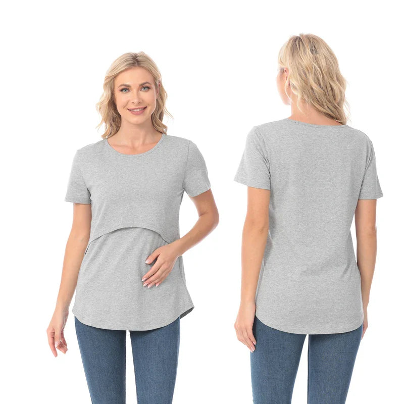 Maternity Nursing T-Shirt – Casual & Comfy